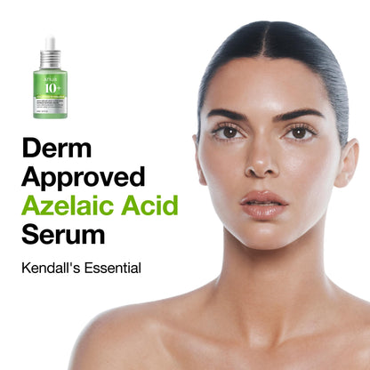 Anua Azelaic Acid 10 Hyaluron Redness Soothing Serum, Facial Serum for Blemish-Prone & Oily-Prone Skin, Lightweight & Hydrating Blemish Care